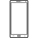 Portable USB external solid state drive data recovery icon